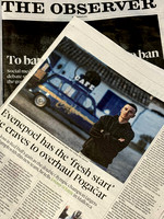 Observer Newspaper - Mallorca Portrait shoot - Remco Evenepoel. 2025