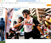 A Day in the Life on the Tour de France - words and Pictures 2024