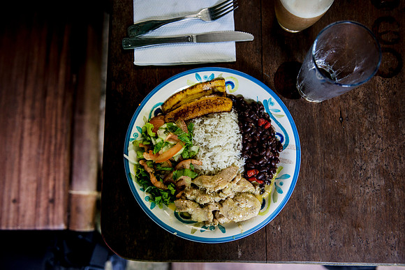 Rio Tigre Plantain and black beans DSC_7173